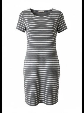 Sail to Sable Short Sleeve Mini Dress Large